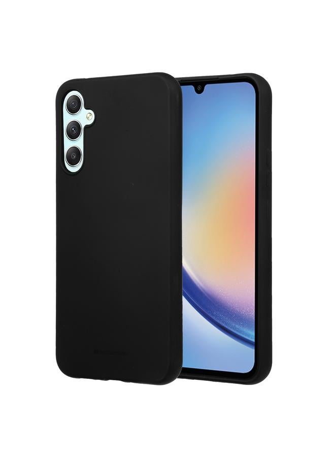 GOOSPERY Case For Samsung Galaxy A34 5G SOFT FEELING Liquid TPU Soft Phone Case - Image 1