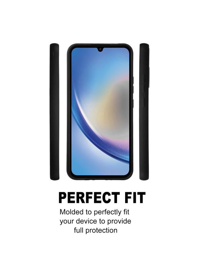 GOOSPERY Case For Samsung Galaxy A34 5G SOFT FEELING Liquid TPU Soft Phone Case - Image 3