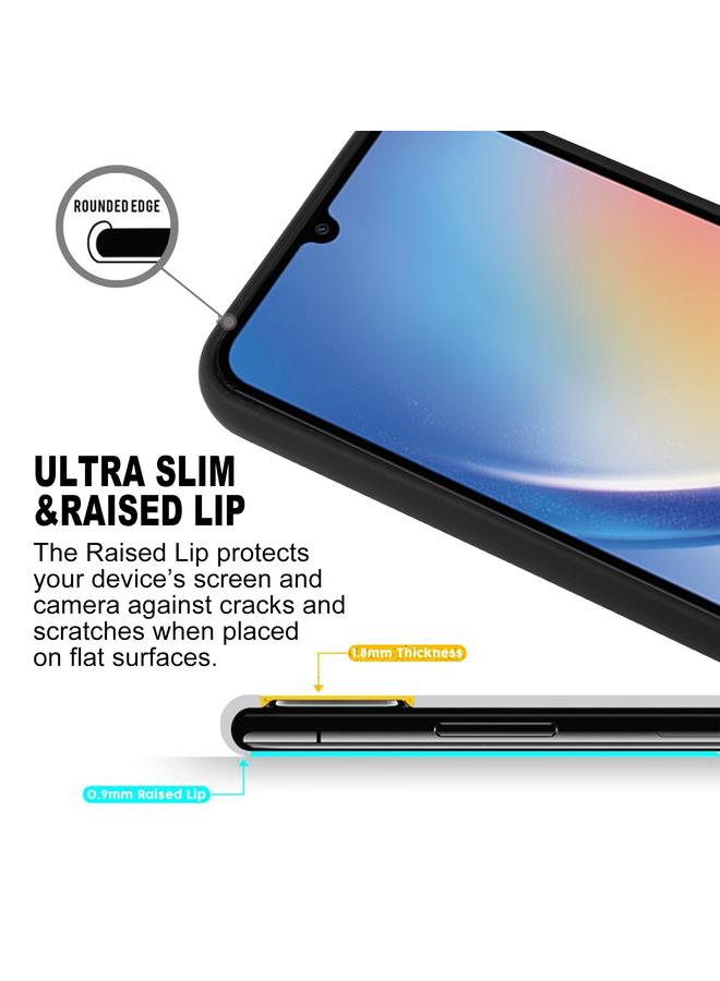 GOOSPERY Case For Samsung Galaxy A34 5G SOFT FEELING Liquid TPU Soft Phone Case - Image 5