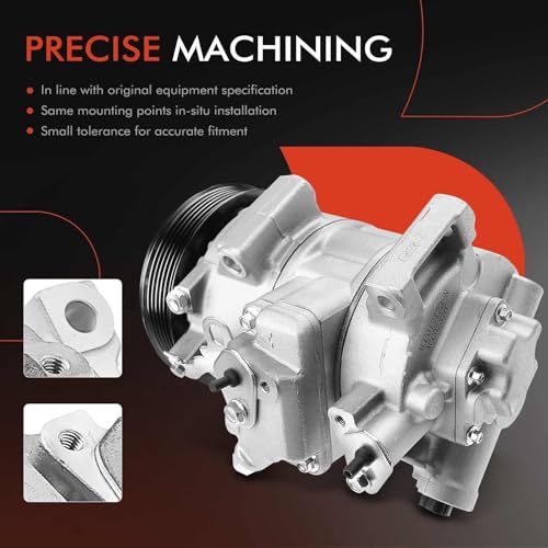 A-Premium Air Conditioner AC Compressor with Clutch Compatible with Toyota Corolla 2009-2010, Matrix 2009-2012, Scion xD 2008-2014 1.8L - Image 5