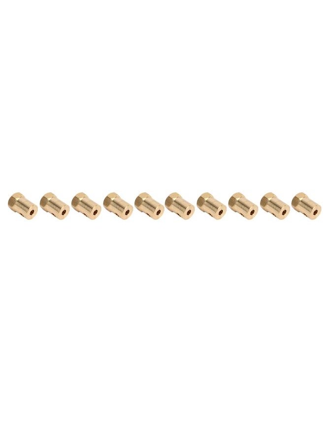 Thoraya 10PCS RC Hex Coupler Flexible Brass Coupling Connector for RC Car Wheels Tires Shaft Motor Accessories  - Image 4