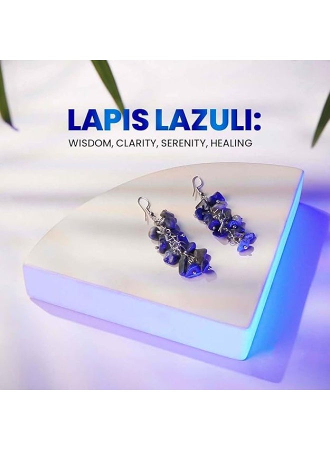 Studd Muffyn | Lapis Lazuli Women Earrings - Image 2
