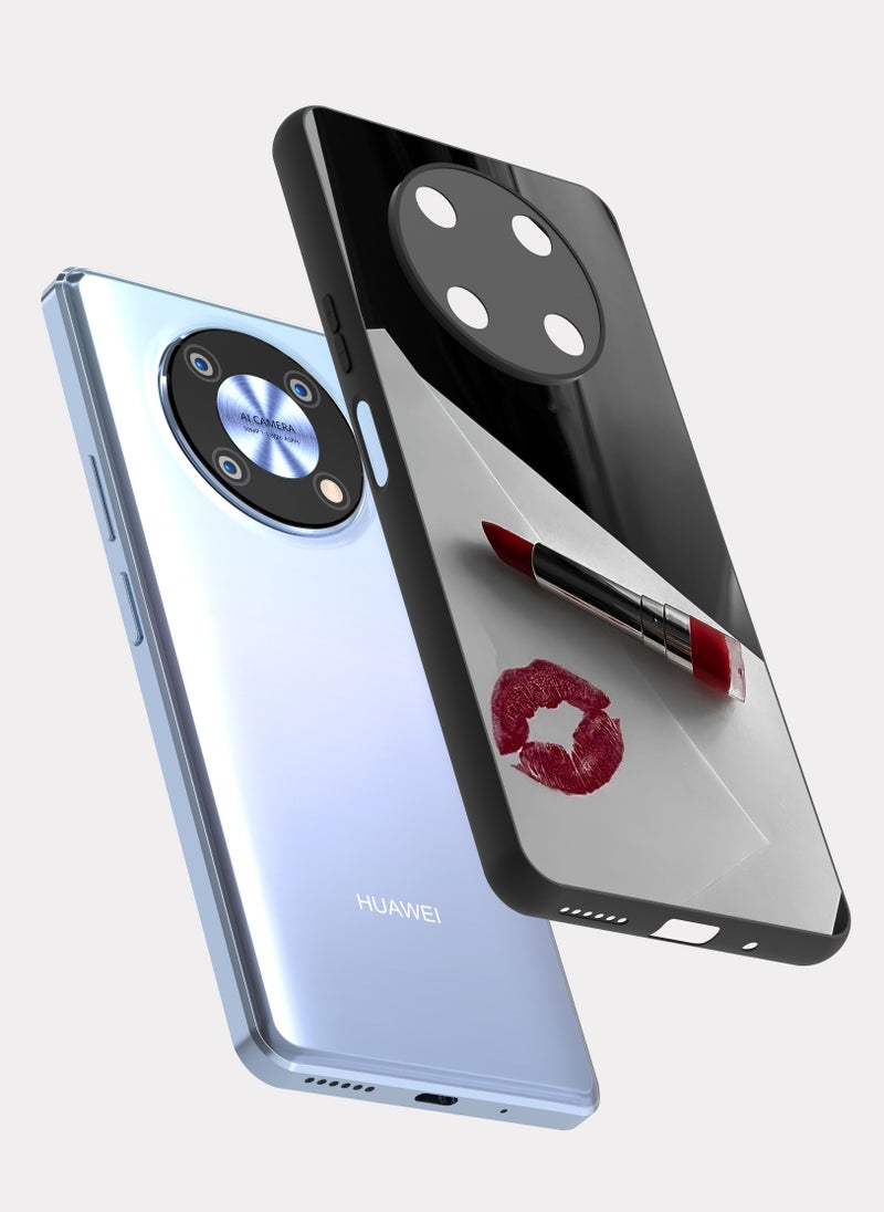 بكسلات كفر هواوي واي 90 شفاة احمر - Image 2