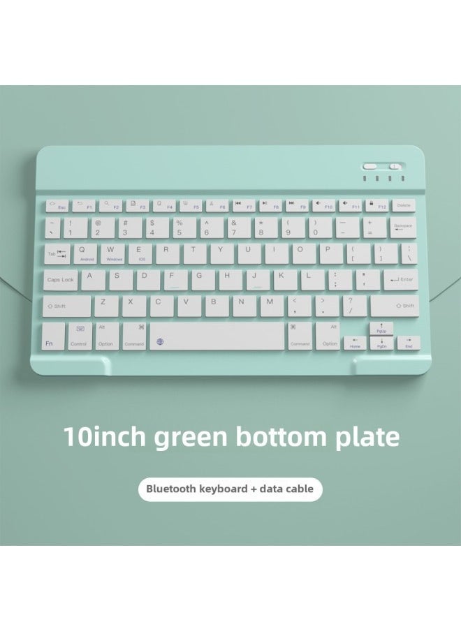Bluetooth Wireless Keyboard Panel Color For Ipad Lenovo Xiaomi Huawei Learning Machine Tablet External Keyboard-Color:light Green  - Image 1