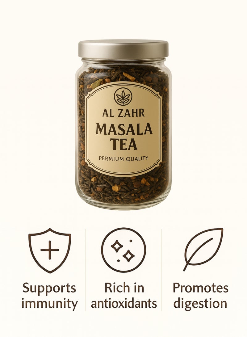 Zahr Masala Tea Loose Blend (Shai Masala) – Premium Spiced Herbal Tea Mix | 100% Natural Botanical Masala Chai for Gardening, Horticulture, Botanical & Herbal Use - Image 5