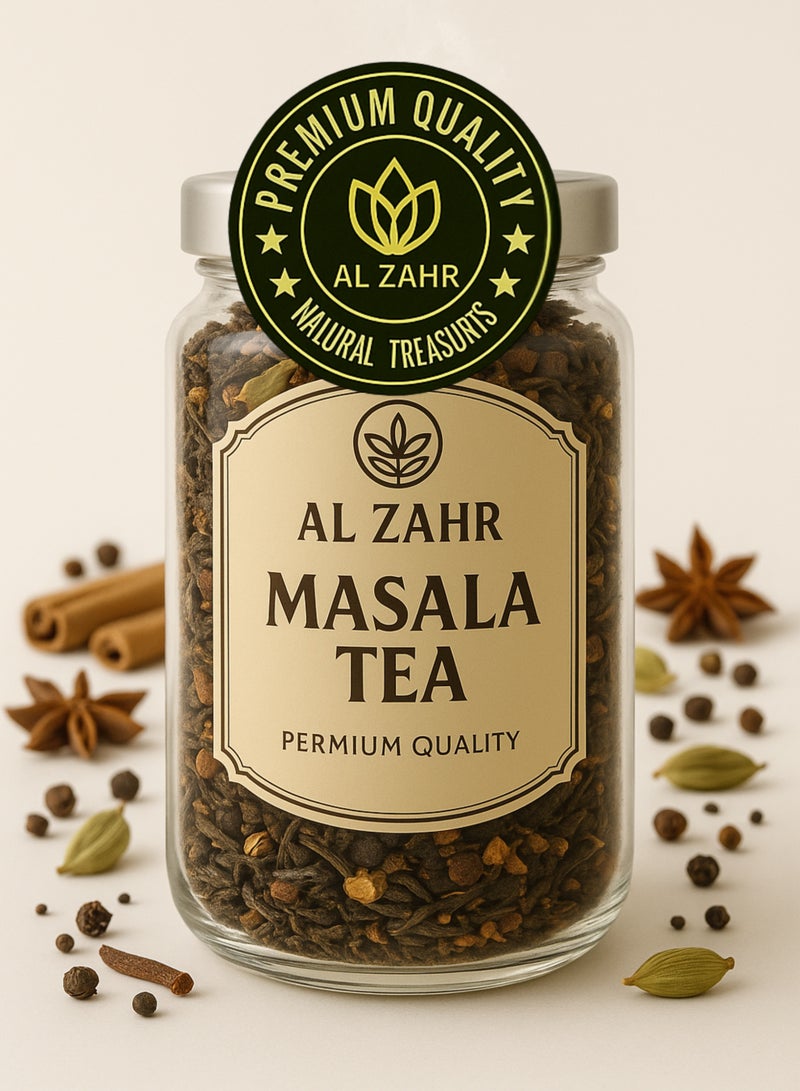 Zahr Masala Tea Loose Blend (Shai Masala) – Premium Spiced Herbal Tea Mix | 100% Natural Botanical Masala Chai for Gardening, Horticulture, Botanical & Herbal Use - Image 2