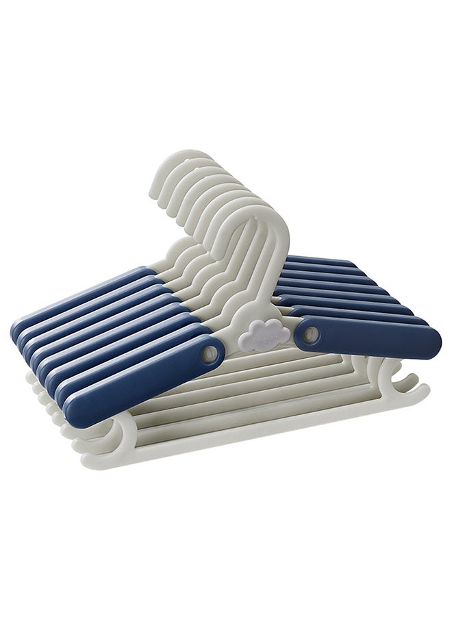 Babycare - Babycare - Adjustable Kids Hangers, Baguio Blue, BPA-Free, Space-Saving Hangers, Non-Slip Design, Durable Plastic, Kid-Sized Hangers, Non-Toxic, Easy to Use, Portable, Ideal for Toddlers and Children’s Clothes - Image 1
