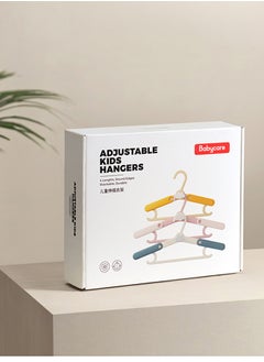 Babycare Babycare - Adjustable Kids Hangers, Baguio Blue, BPA-Free, Space-Saving Hangers, Non-Slip Design, Durable Plastic, Kid-Sized Hangers, Non-Toxic, Easy to Use, Portable, Ideal for Toddlers and Children’s Clothes  - Image 5