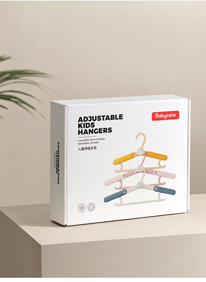 Babycare - Babycare - Adjustable Kids Hangers, Baguio Blue, BPA-Free, Space-Saving Hangers, Non-Slip Design, Durable Plastic, Kid-Sized Hangers, Non-Toxic, Easy to Use, Portable, Ideal for Toddlers and Children’s Clothes - Image 1