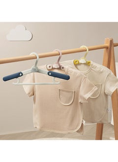 Babycare Babycare - Adjustable Kids Hangers, Baguio Blue, BPA-Free, Space-Saving Hangers, Non-Slip Design, Durable Plastic, Kid-Sized Hangers, Non-Toxic, Easy to Use, Portable, Ideal for Toddlers and Children’s Clothes  - Image 3