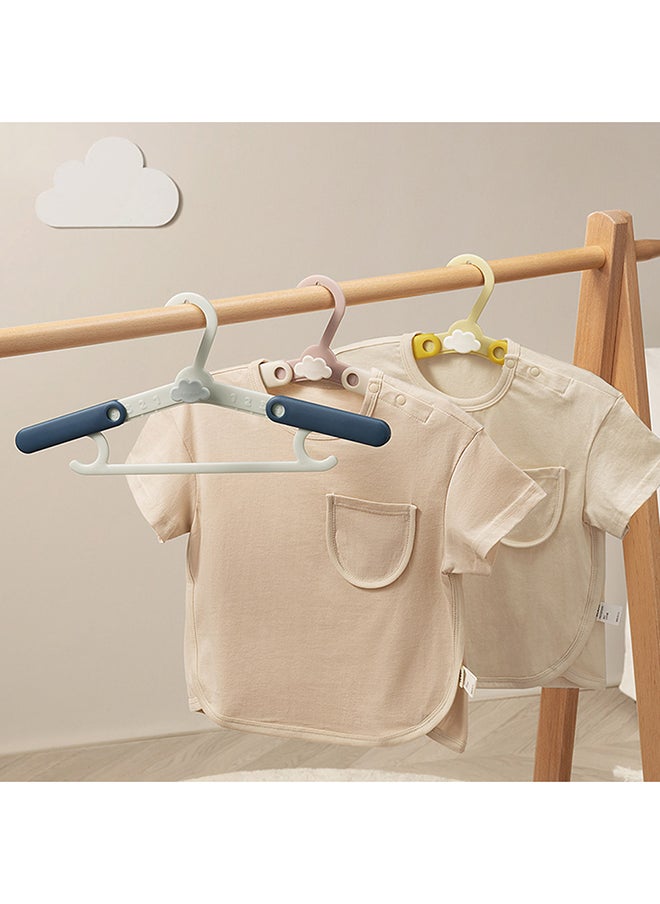 Babycare - Babycare - Adjustable Kids Hangers, Baguio Blue, BPA-Free, Space-Saving Hangers, Non-Slip Design, Durable Plastic, Kid-Sized Hangers, Non-Toxic, Easy to Use, Portable, Ideal for Toddlers and Children’s Clothes - Image 1