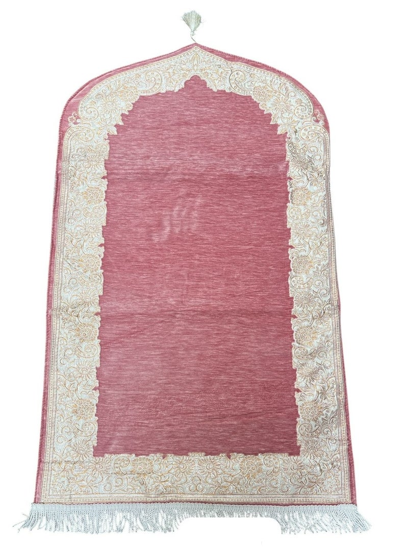 Sky Shine Ultra Soft Foam Padded Prayer Mat – Luxury Anti-Slip Sajjadah for Men & Women | Thick, Comfortable, Foldable Islamic Prayer Rug – Model 7004 - Image 1