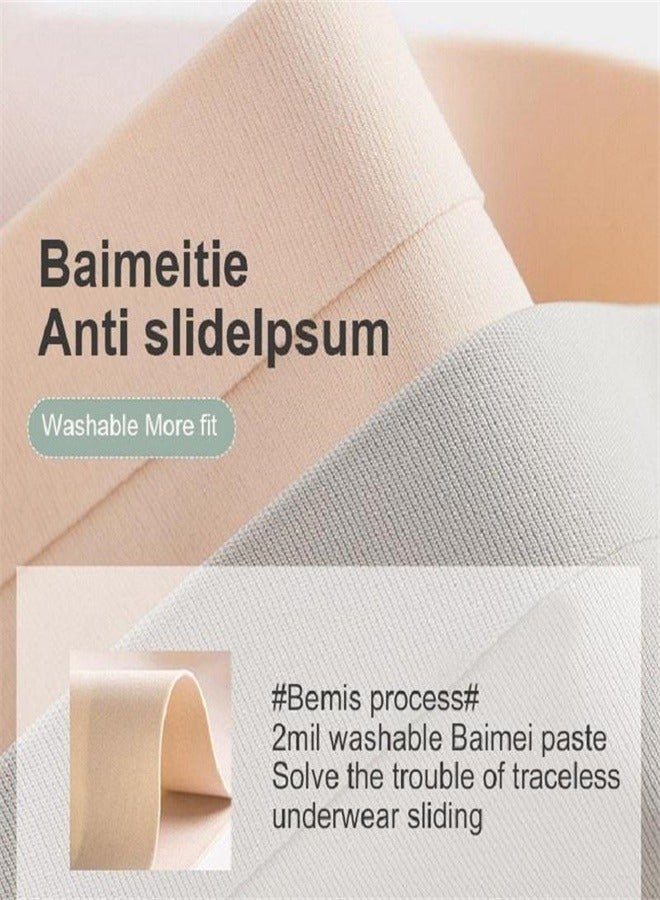 MIIOW 3Pcs Traceless Underwear Women's Summer Thin Ice Silk Pure Cotton Crotch Antibacterial Sports Girls' Triangular Shorts - Image 3