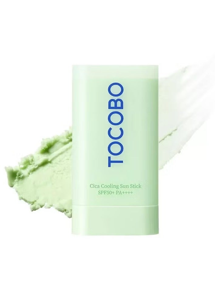 توكوبو سيكا عصا الشمس المنعشة بعامل حماية من الشمس 50 + 18 جرام | مركب السيكا المخمر، يقلل من درجة حرارة الجلد، مهدئ سريع، خفيف الوزن ومرطب - Image 1