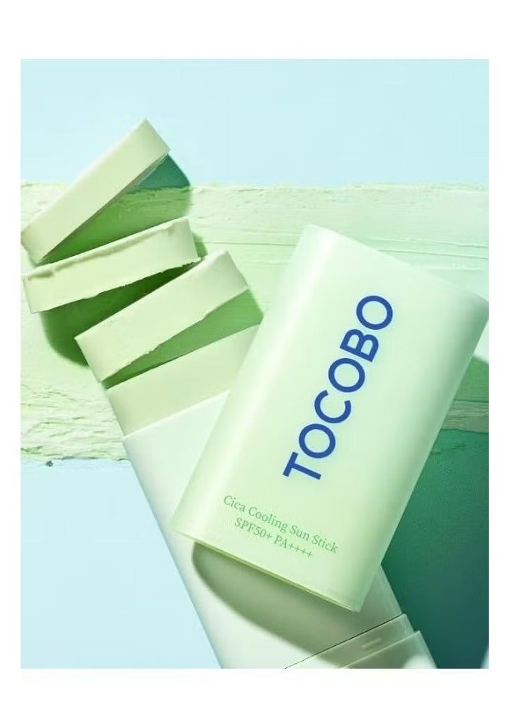 توكوبو سيكا عصا الشمس المنعشة بعامل حماية من الشمس 50 + 18 جرام | مركب السيكا المخمر، يقلل من درجة حرارة الجلد، مهدئ سريع، خفيف الوزن ومرطب - Image 2