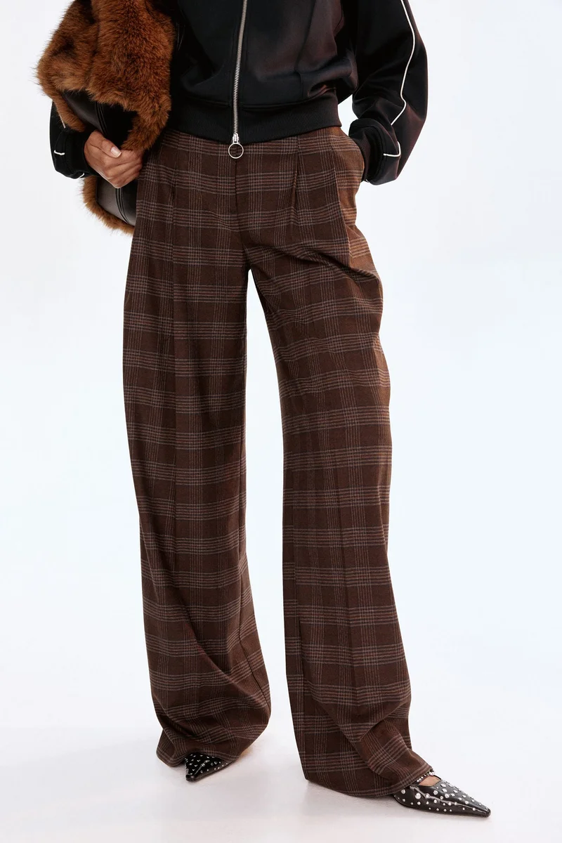 H&M Wide tailored trousers