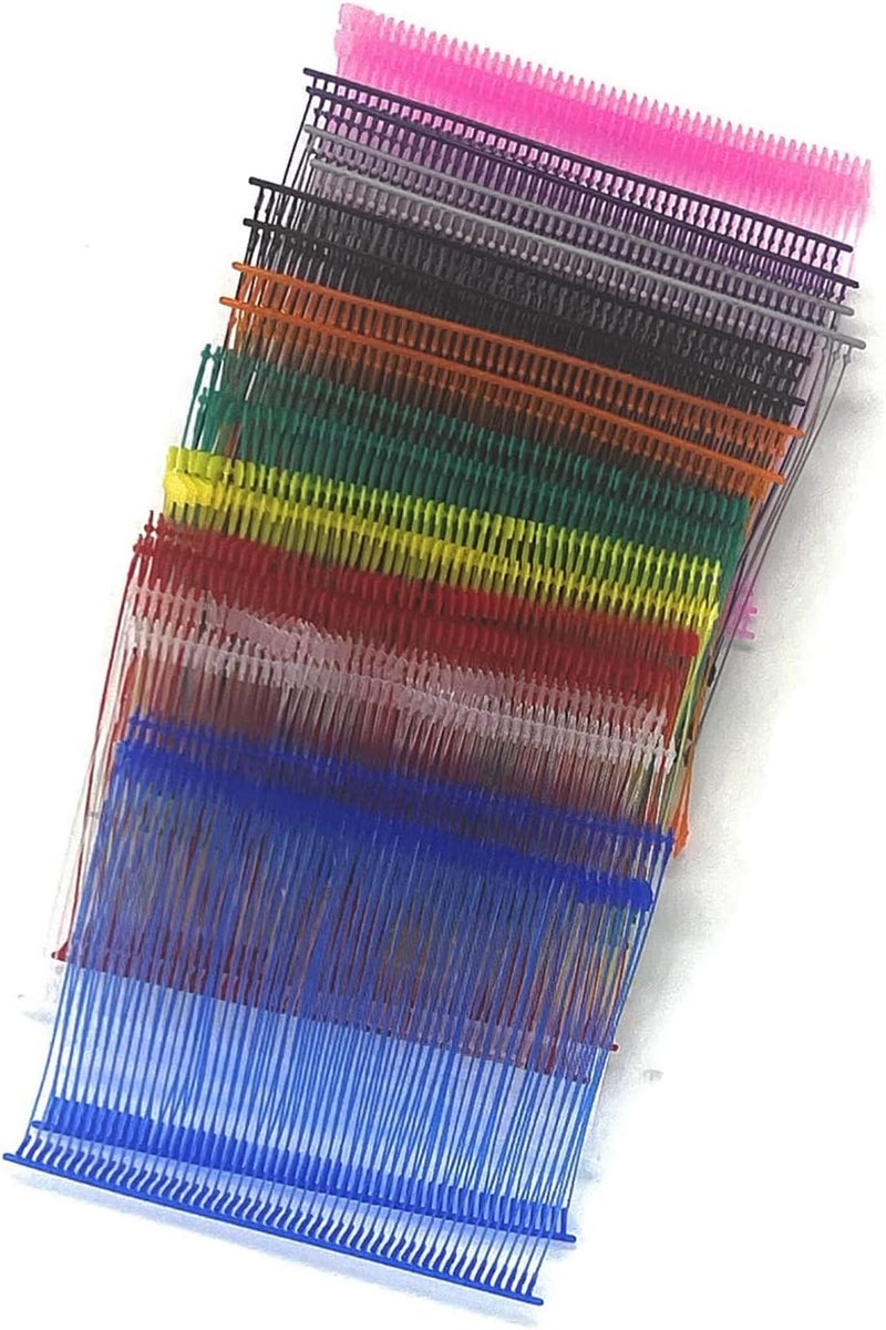 ExecuSystems Standard Tagging Gun Barbs Fasteners 3 Inch 100 Each of Ten Colors 1000 Total Barbs - Image 1