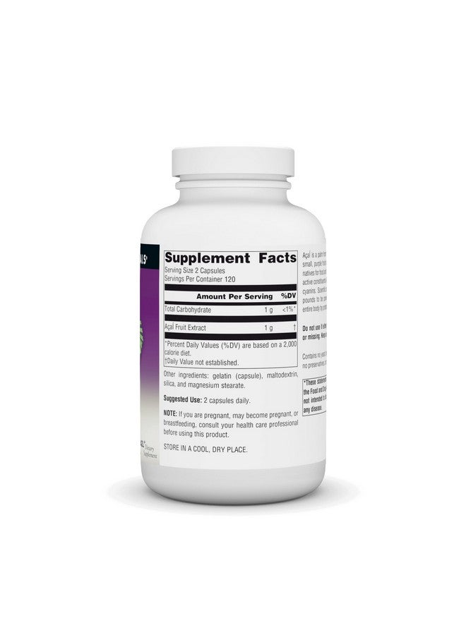 Source Naturals Acai Extract, Superantioxidant from Brazil* - 500 mg - 240 Vegetarian Capsules - Image 2