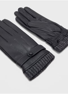 Robert Wood Genuine Leather Gloves  - Image 4