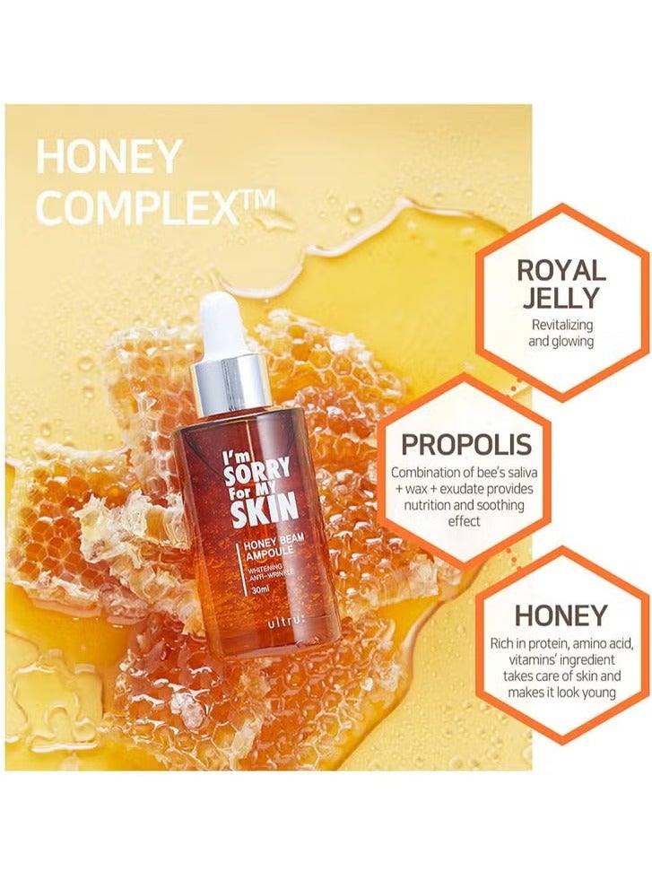 I'm SORRY For MY SKIN Honey Beam Ampoule Serum - 30 ml - Image 5