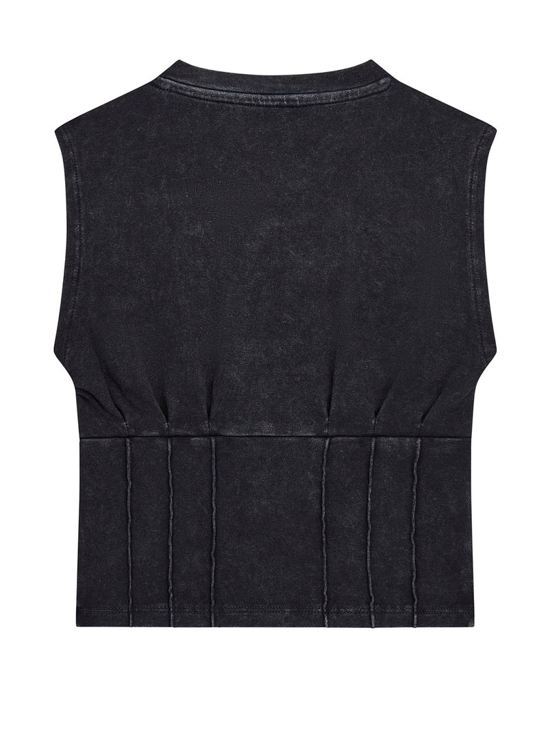 جس تيشيرت برسومات للأطفال بياقة دائرية - Image 2