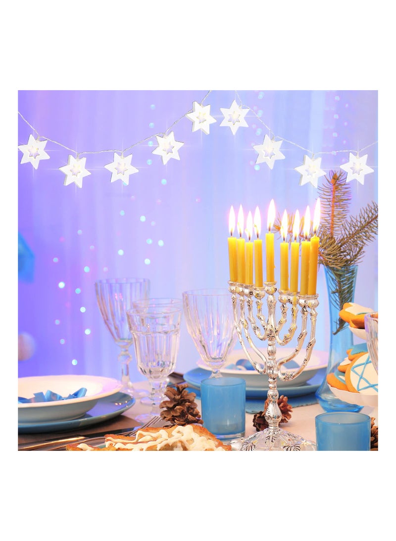 SYOSI 9.8 Feet LED Star Lights, Twinkle Lights Bedroom Decor Remote Controlled LED Lights Festive Love Light Strings Fairy Lights tarry Night Bedroom Ambiance for Home Garden Decoration(20PCS) - Image 2