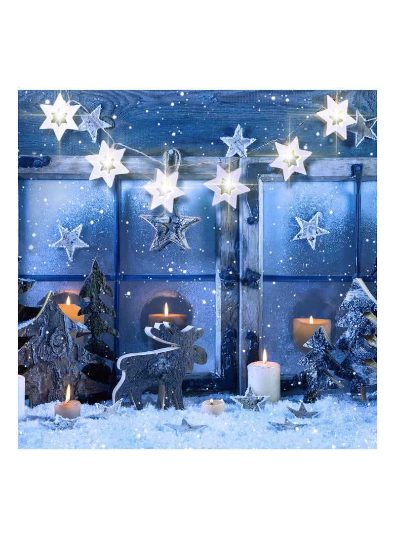 SYOSI 9.8 Feet LED Star Lights, Twinkle Lights Bedroom Decor Remote Controlled LED Lights Festive Love Light Strings Fairy Lights tarry Night Bedroom Ambiance for Home Garden Decoration(20PCS) - Image 5