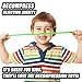 Rtinsd String Noodles Toys Large 12 pcs Stress Stretchy Strings Toys for Kids Fosters Creativity and Focus Relief for Adults Improve Concentration for School Holiday Classroom Gift - Image 4