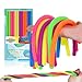 Rtinsd String Noodles Toys Large 12 pcs Stress Stretchy Strings Toys for Kids Fosters Creativity and Focus Relief for Adults Improve Concentration for School Holiday Classroom Gift - Image 2