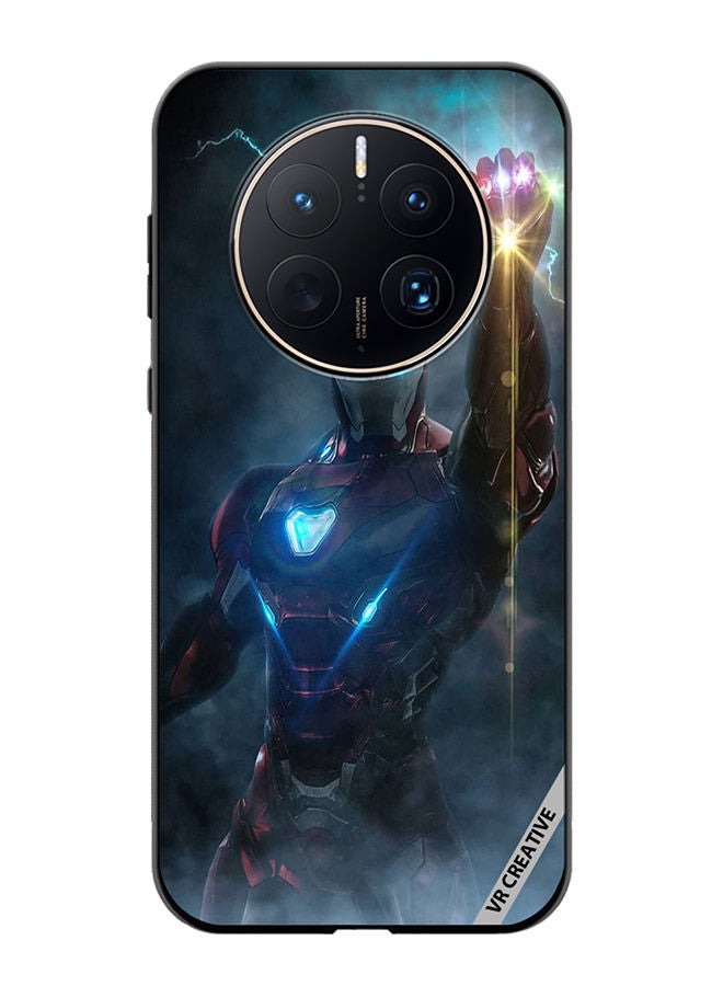 VR CREATIVE Protective Case Cover For Huawei Mate 50 Pro Ironman Design Multicolour - Image 1