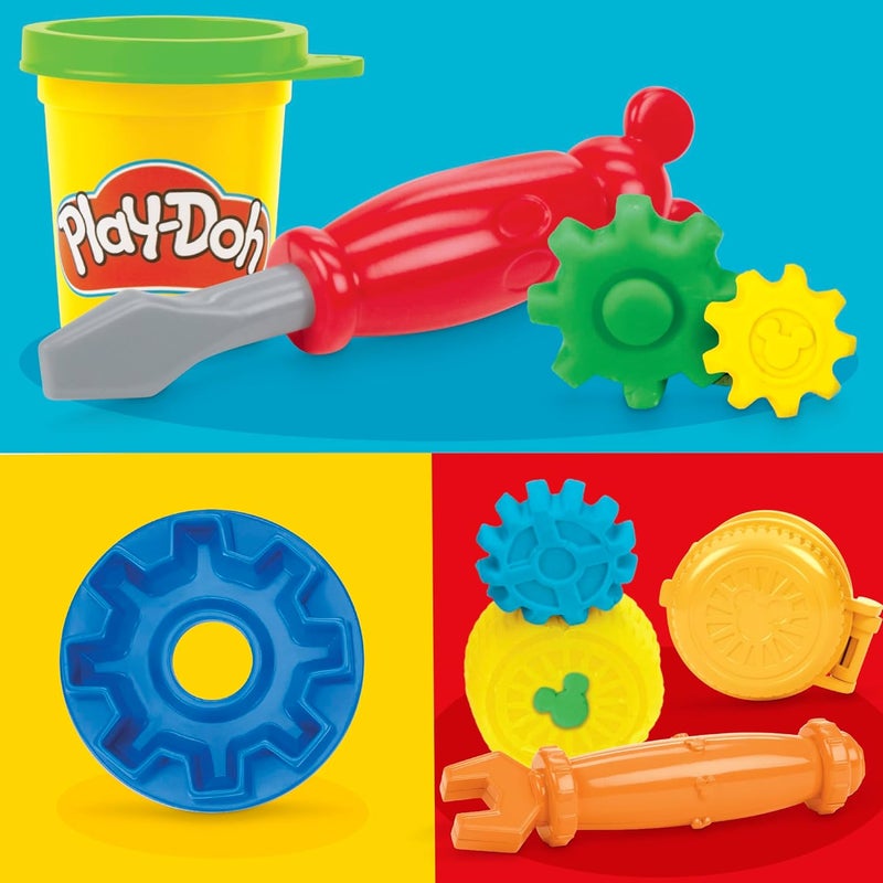 Play-Doh 0Disney Junior On-the-Go Garage Mickey Mouse Playset - Image 3