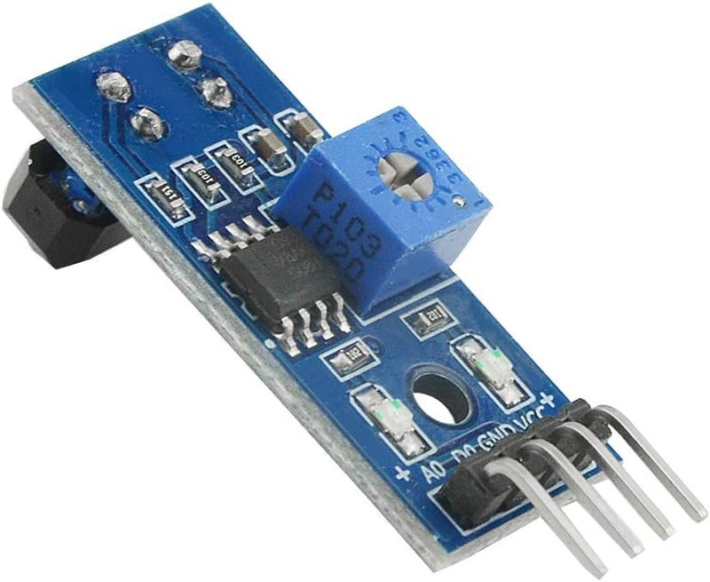 WMYCONGCONG WMYCONGCONG 10 PCS TCRT5000 Infrared Reflective Sensor Module IR Barrier Line Track Photoelectric Switch with Jumper Wires for Arduino Smart Car Robot  - Image 2