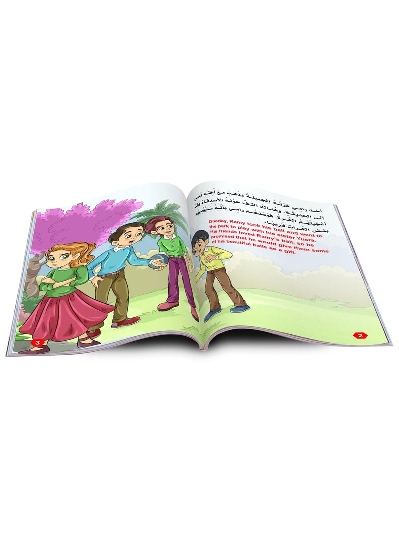 Educational Stories Series (6 books) – Translated stories to instill values ​​and morals in Arabic and English - Image 2