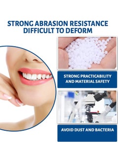 EELHOE Thermal Forming False Teeth Tooth Repair Kit Tooth Repair Granules for Missing and Broken Tooth Temporary Teeth Filling Repair Kit  - Image 3
