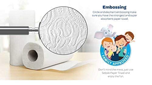 Selpak Calorie Absorber Kitchen Towel Paper Tissue - 3 Roll - Image 4