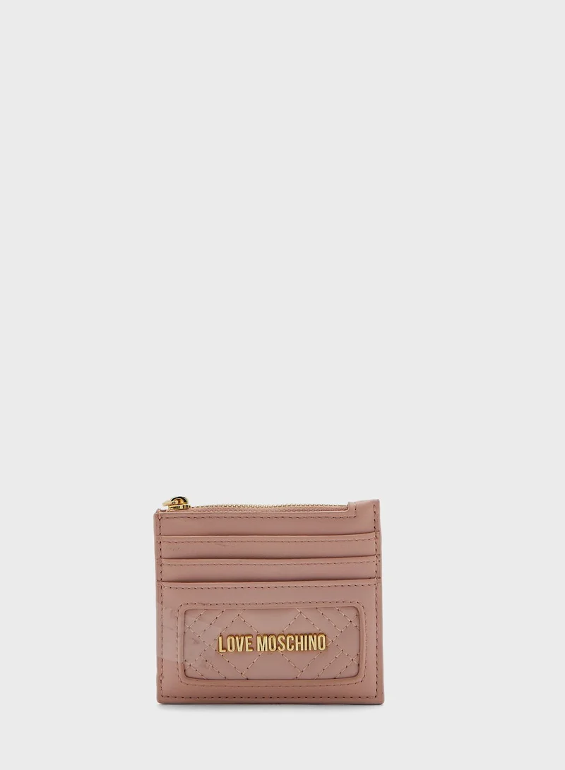 Love Moschino Quilted Wallet