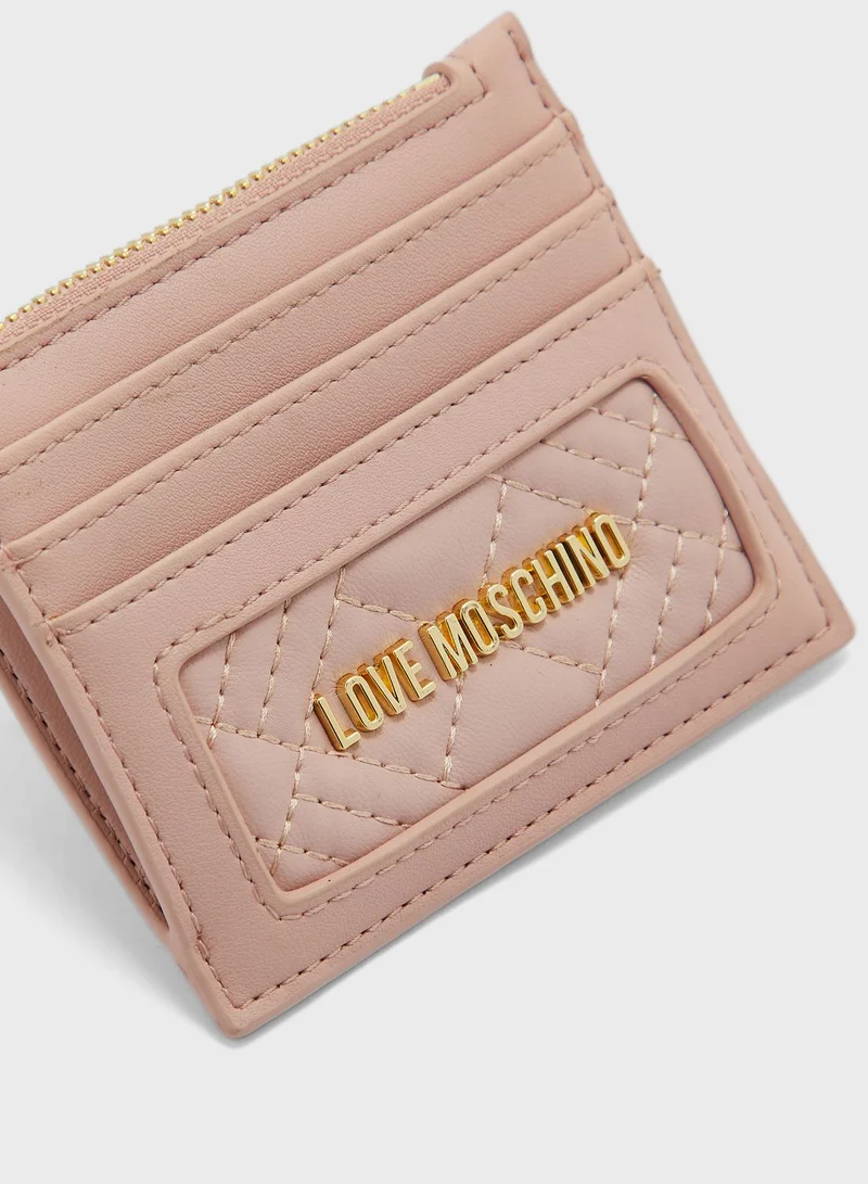 Love Moschino Quilted Wallet
