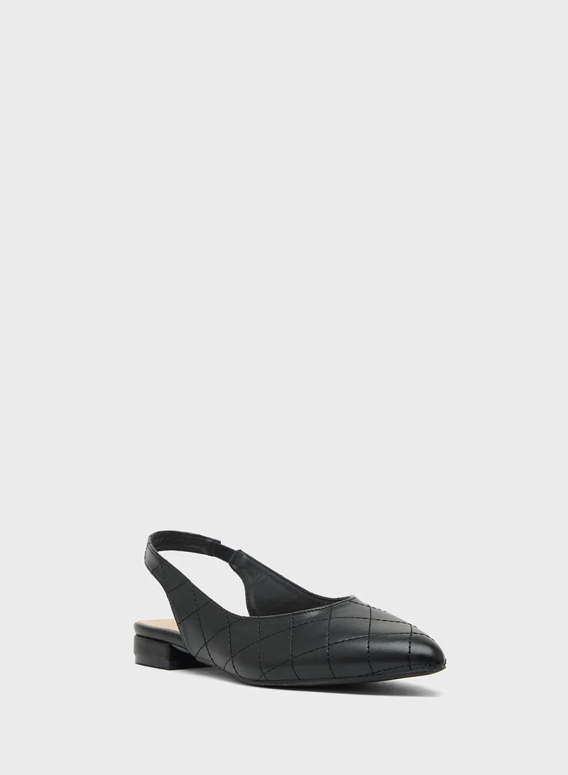 ELLA Pointed Slingback Ballerina