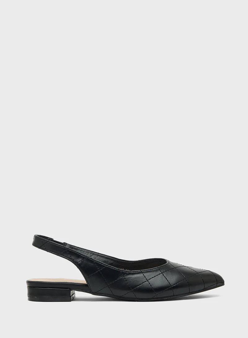 ELLA Pointed Slingback Ballerina