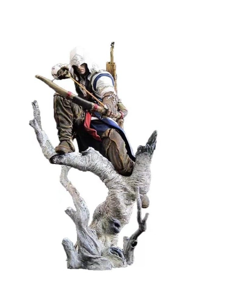 Genérico Assassin's Creed III Freedom Edition Connor Action Figure Boxed Model Collectible Toy. - Image 3