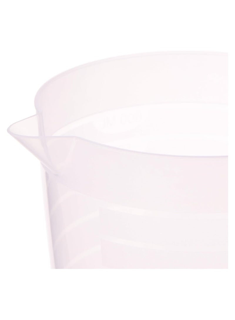 بلاستيك فورت عصارات حمضيات بلاستيكية - عصارة برتقال، عصارة ليمون، عصارة ليمون حامض، إبريق قياس بسعة 600 مل - Image 3