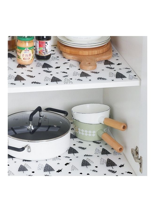 NIBEMINENT 3-Piece Kitchen Cabinet Mat Forest 47*10*6cm - Image 3