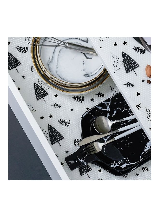 NIBEMINENT 3-Piece Kitchen Cabinet Mat Forest 47*10*6cm - Image 4