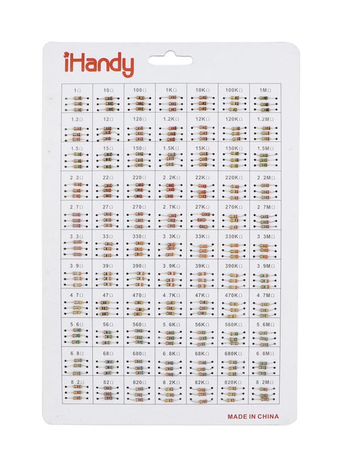 Blister Set of Resistors - Multicolour