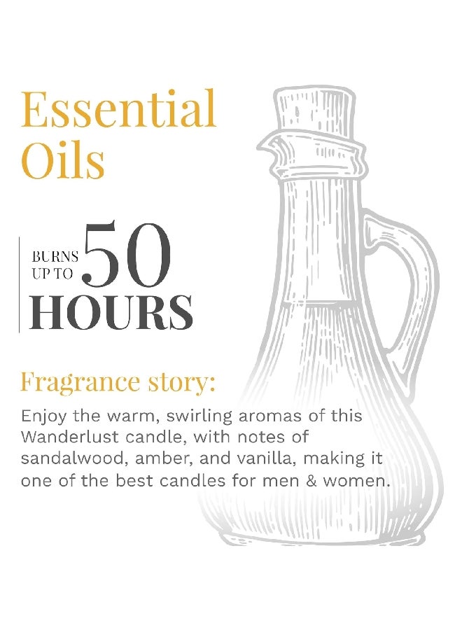 CANDLE-LITE Essential Elements Daydreamer Wooden Wick Scented Jar Candle White 453 g 4550353 - Image 5