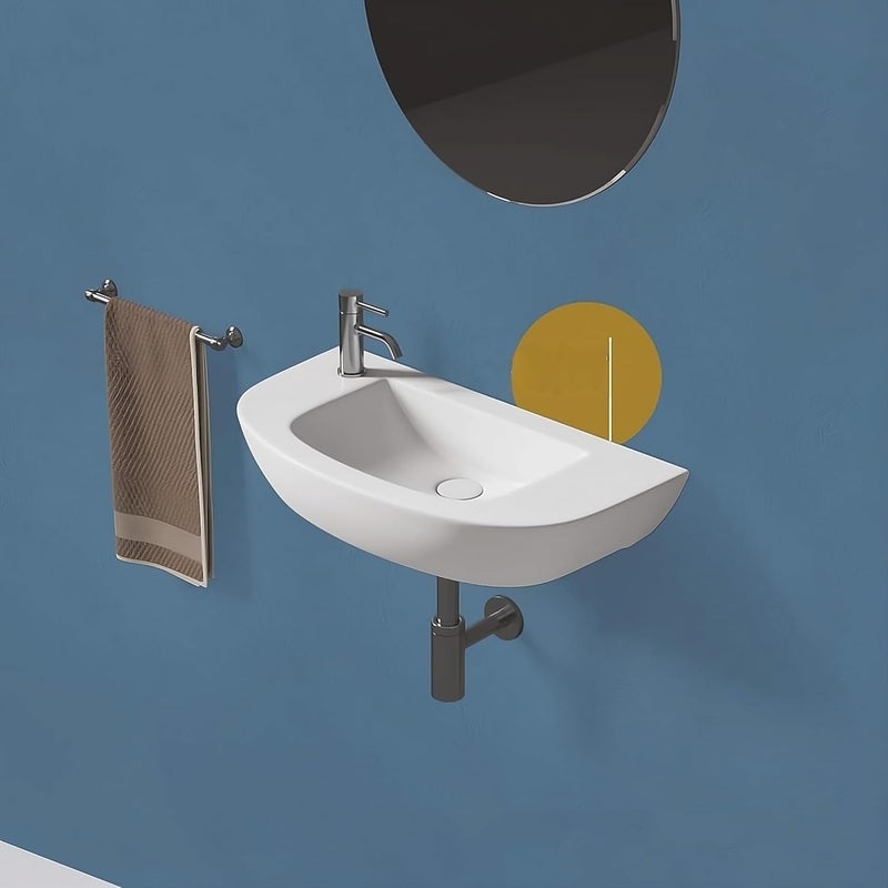 SYON Syon MINT Wall Mount Wash Basin 18x10  - Image 1