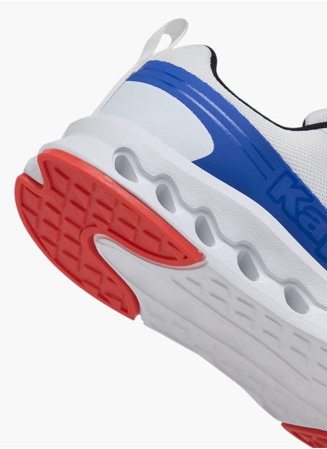 Kappa Boys Logo Print Walking Shoes With Hook And Loop Closure  - Image 5