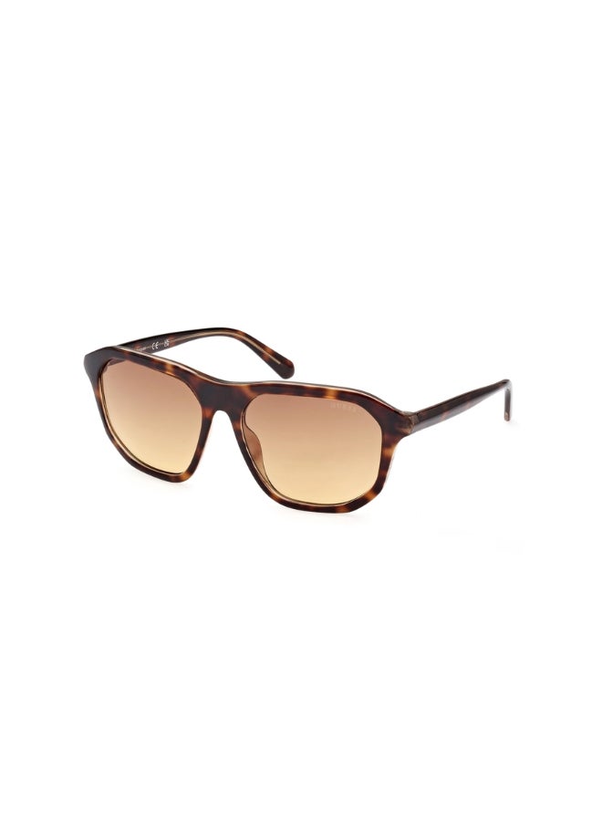 GUESS Unisex Hexagon Sunglasses - GU00057_52F - Lens size: 60 mm - Image 1