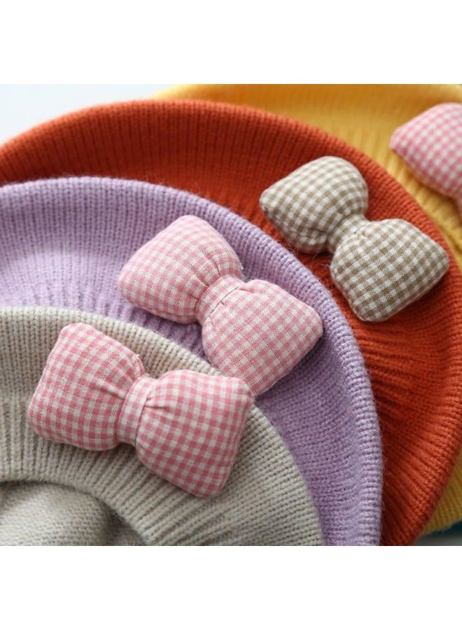 BIBABLYKE Cute Baby Girl Knitted Beret Soft & Comfortable Hat Stylish Infant Girl Beret Hat Perfect for Outdoor Activities Gift - Image 2