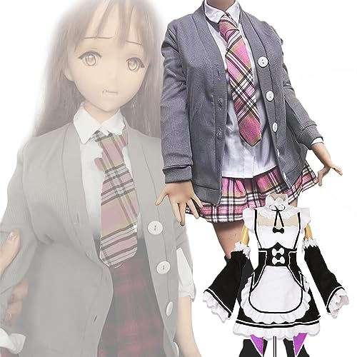 xinXbabe Doll Clothes for 32 inch Dolls 80cm Life Size Doll Clothing 32 inch Height School Uniform Girls Uniform 12 Doll Outfits - Image 1